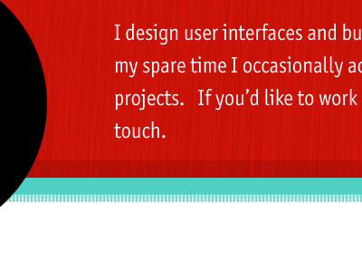 Subtle header pattern by Kyle Fox on Dribbble