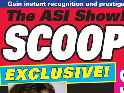 Faux Tabloid cover advertising tabloid