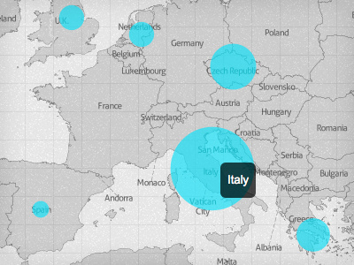 Clients map google maps infographic jquery