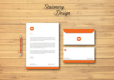 Stati​​​​​​​onery Design brand identity branding company design creative envelope design letterhead presentation design professional stationary design stationery design