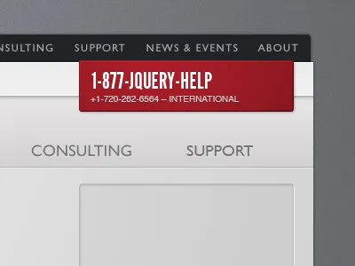 Upcoming appendTo() site depth inset noise web