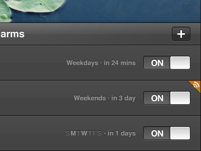 Dark Table grey ipad