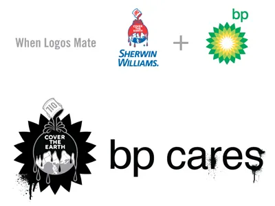 BP Cares bp bp cares logos sherwin williams