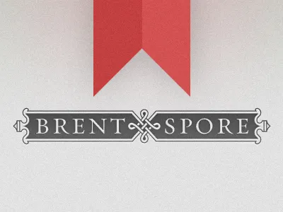 v2 brent spore logo red ribbon