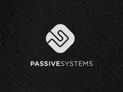 Passive Systems Logomark brandmark identity logo logo design logomark