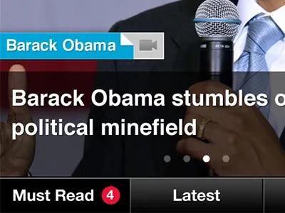 iPhone 4 News App iphone iphone 4 mobile news touch