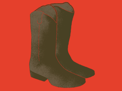 Bootbeginings boots cowboy up draw red