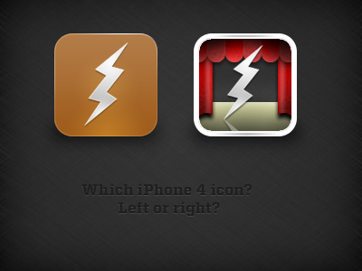 Which iPhone 4 Icon? icon iphone retina
