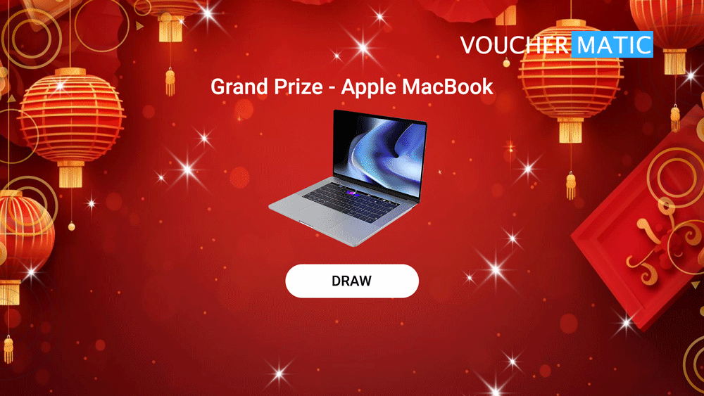 CNY Celebration - Lucky Draw Campaign cny lucky draw raffle draw vouchermatic