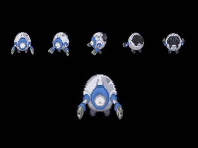 fodder-bot legions pixel art robot