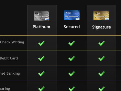 Credit Card Chart bank chart credit card finance information graphic