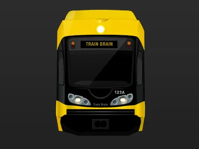 Trains icon train transit