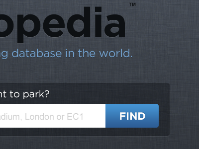 opedia button interface search typography ui