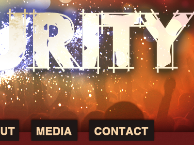 S3CURITY Explosive design band brown header lighting menu red