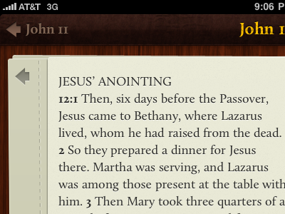 John 12 app bible hw2 interface ipad