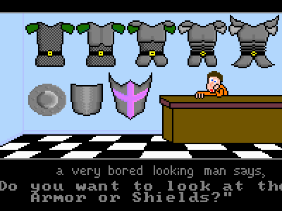 VGA RPG FTW! 1995 armor pixels rpg shields vga