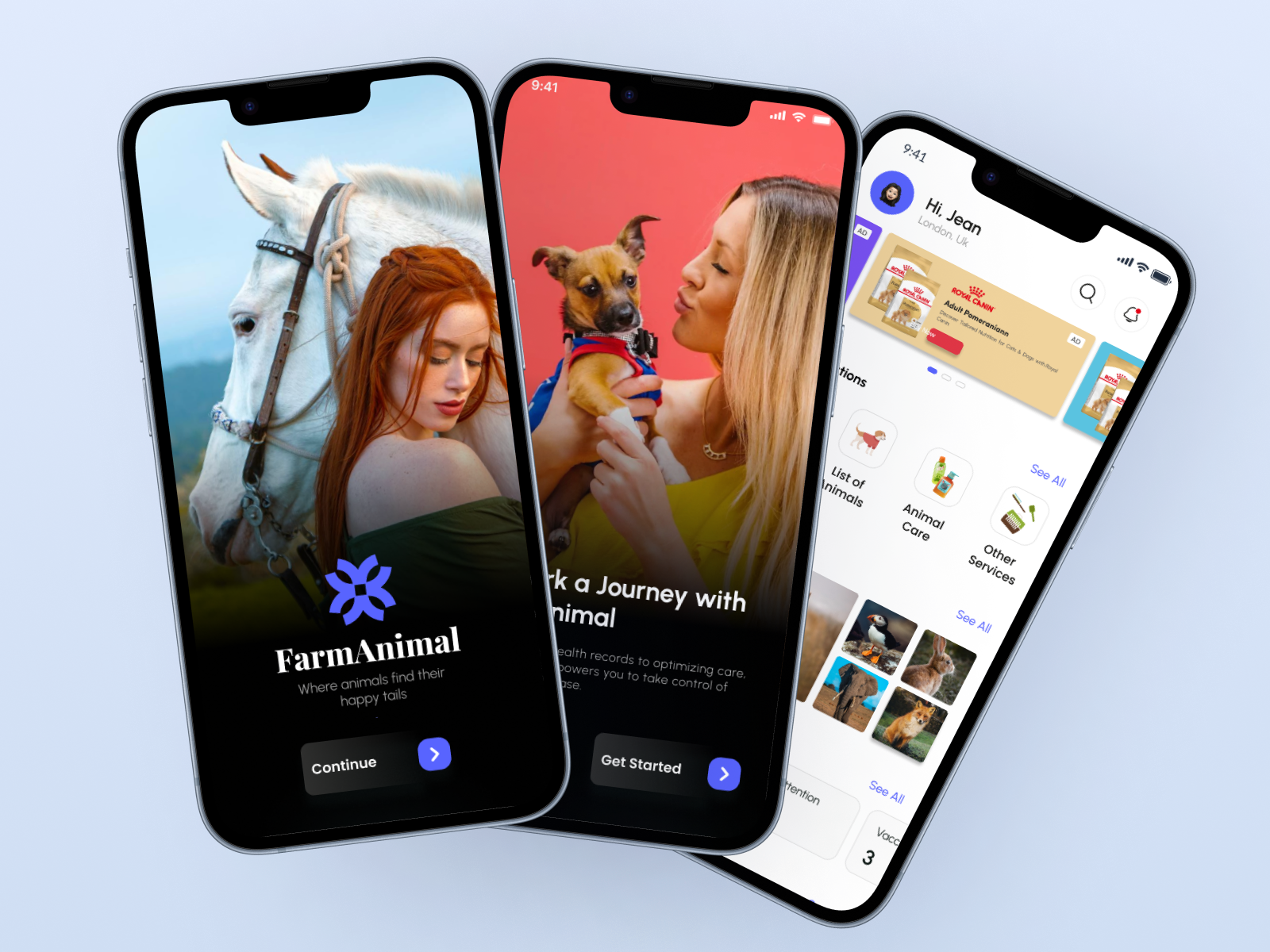 Example of Modern Mobile App UI/UX Design (Figma)