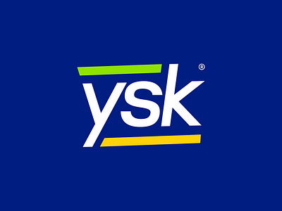 YSK — rebranding and brand identity design