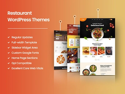 Top Free & Premium WordPress Themes for Restaurants foodbusiness foodwebsite restaurant restaurant website restaurantdesign webdevelopment wordpressforrestaurants wordpressthemes