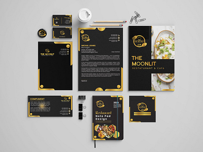 RESTAURANT-BRANDING DESIGN banner design brand identity branding branding design business card design food graphic design identity illustration logo logo design modern logo restaurant branding restaurant branding design stationery ui vector