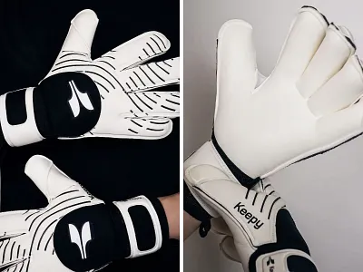 Keepy goalkeeper gloves #5 football football design football kit gloves goalkeeper gloves graphic design logo logotype sport sports design stadium symbol