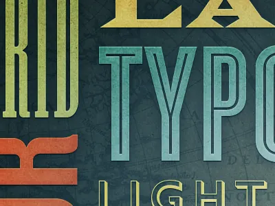 Light blue presentation texture typography