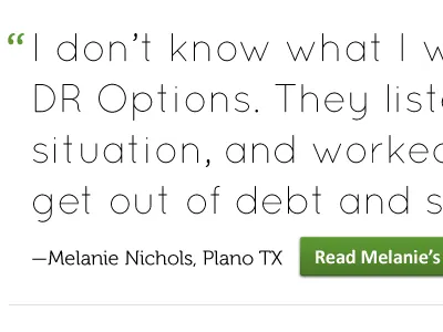 Dr Options button calibri green hanging punctuation museo quicksand