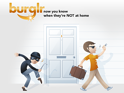 And finally... burglar burglr illustration illustrator process vector victim