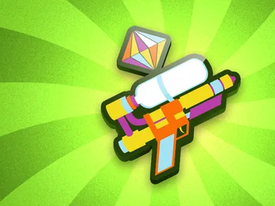 Diamond soaker mix soaker squirtgun supersoaker watergun