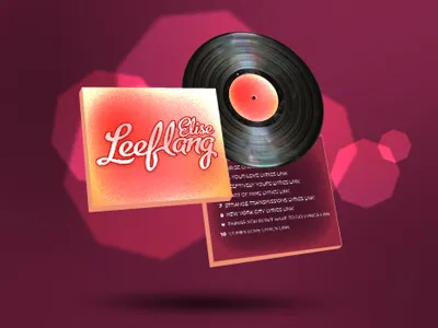 Elislives Album album cover elislives music vinyl