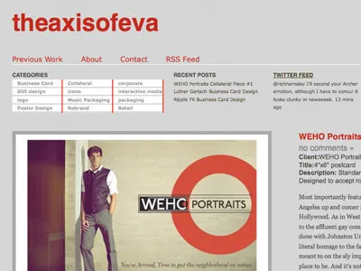 Site gui navigation web