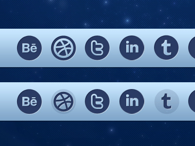 Midnight Shift Social Icons icons media midnight shift social