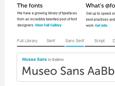 More of font-face resource project thing design web