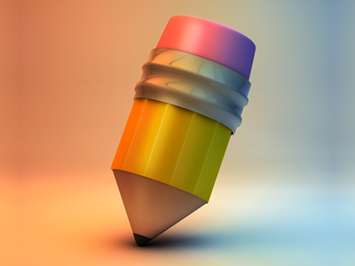 Pencil Icon c4d cinema4d edit icon pencil