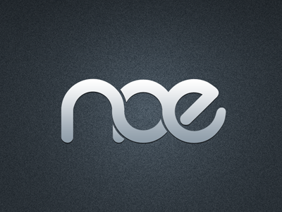 Noe concept dark logo simple vector