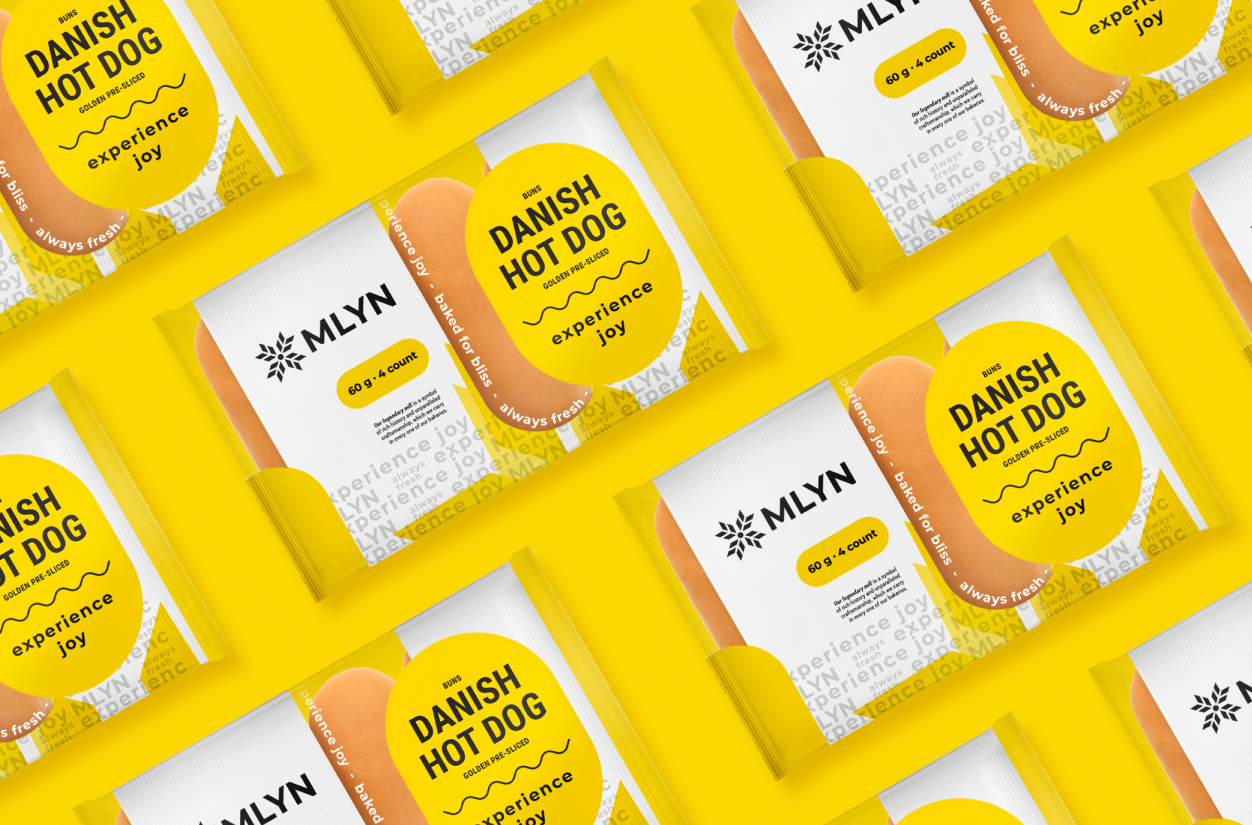 MLYN brand design brand identity branding design graphic design package vector