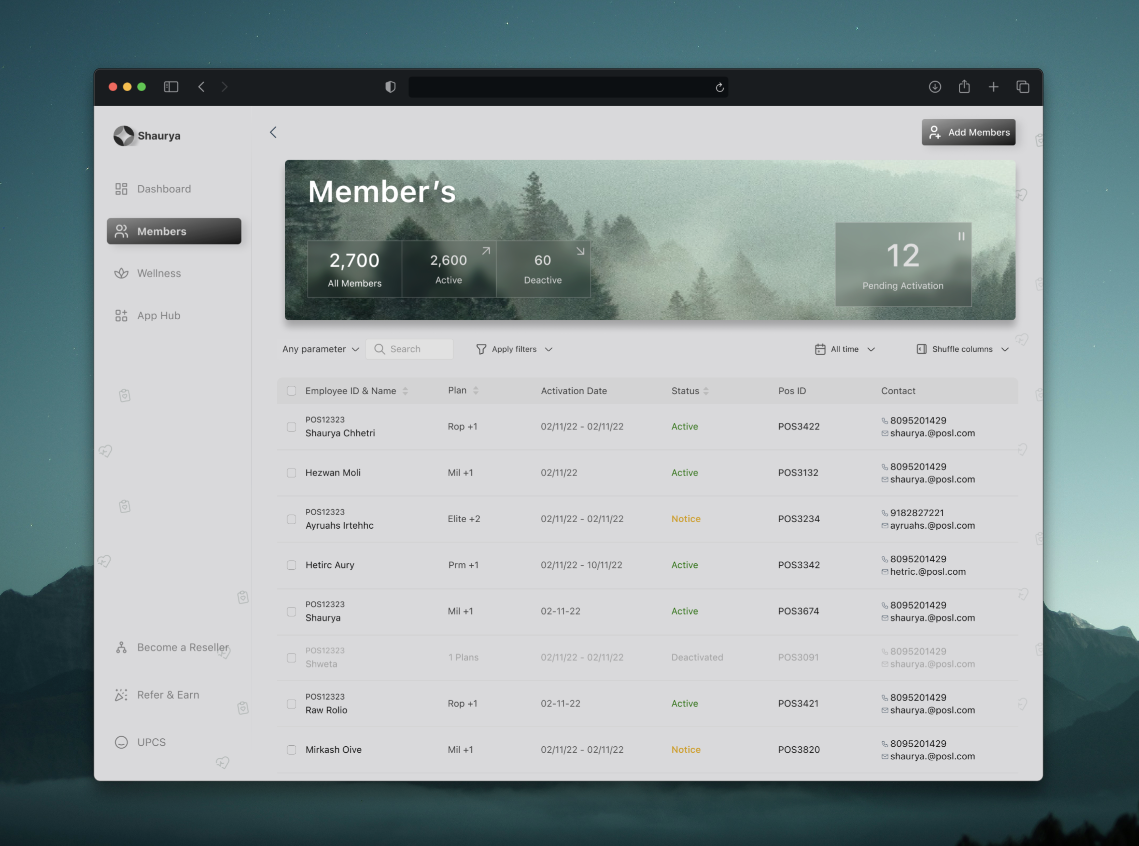 Health SAAS Dashboard dashboard design glass morph healthcare saas dashboard smart dashboard ui ux web design