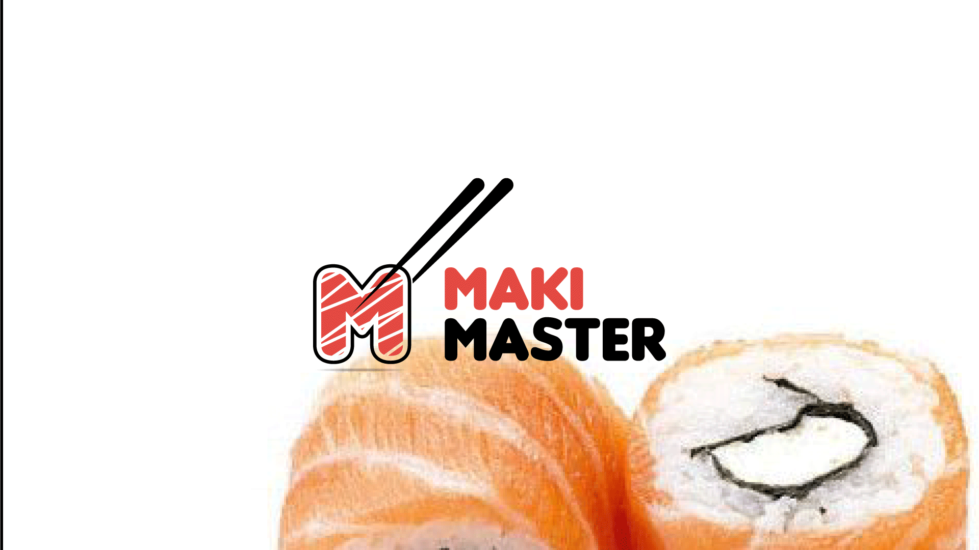 Restaurant Brand logo / Maki Master brand design brand identity branding design food brand food brand logo food logo graphic design illustration logo reataurent branding restaurent logo susi brand logo susi food vector