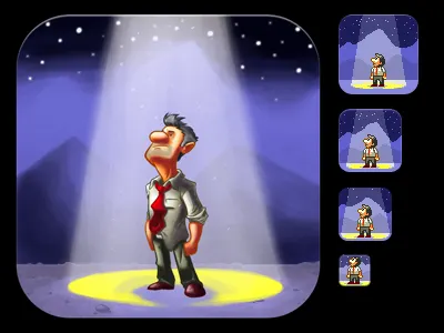 The Incident Icon 8bit game icon iphone pixel retro