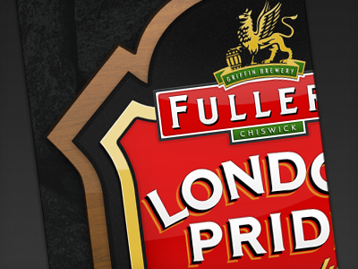 London Pride ale best pint in the world real mans drink vector wallpaper