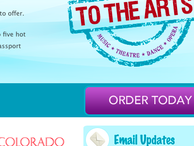 Passport to the Arts website