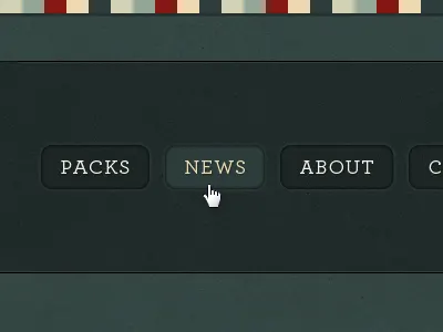 Tileables Navigation archer blue buttons hover navigations pattern red texture tileables