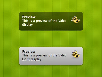 Valet Update css3 growl valet
