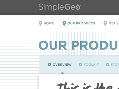 It's gettin' pretty griddy... grids simplegeo