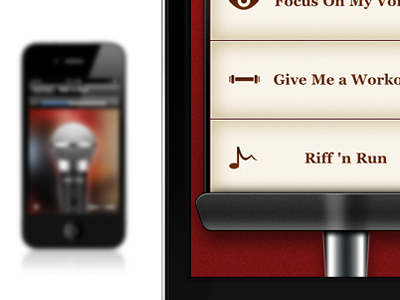 Voice Tutor for iPhone - Interface interface interface design ios iphone iphone app voice tutor