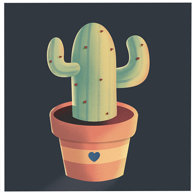 Cactus : Stories of resilience and beauty in simplicity 3d aesthetic animation art cactus creative cute design graphic design illustration inspiration minimal modern nature plants procreate showcase vector