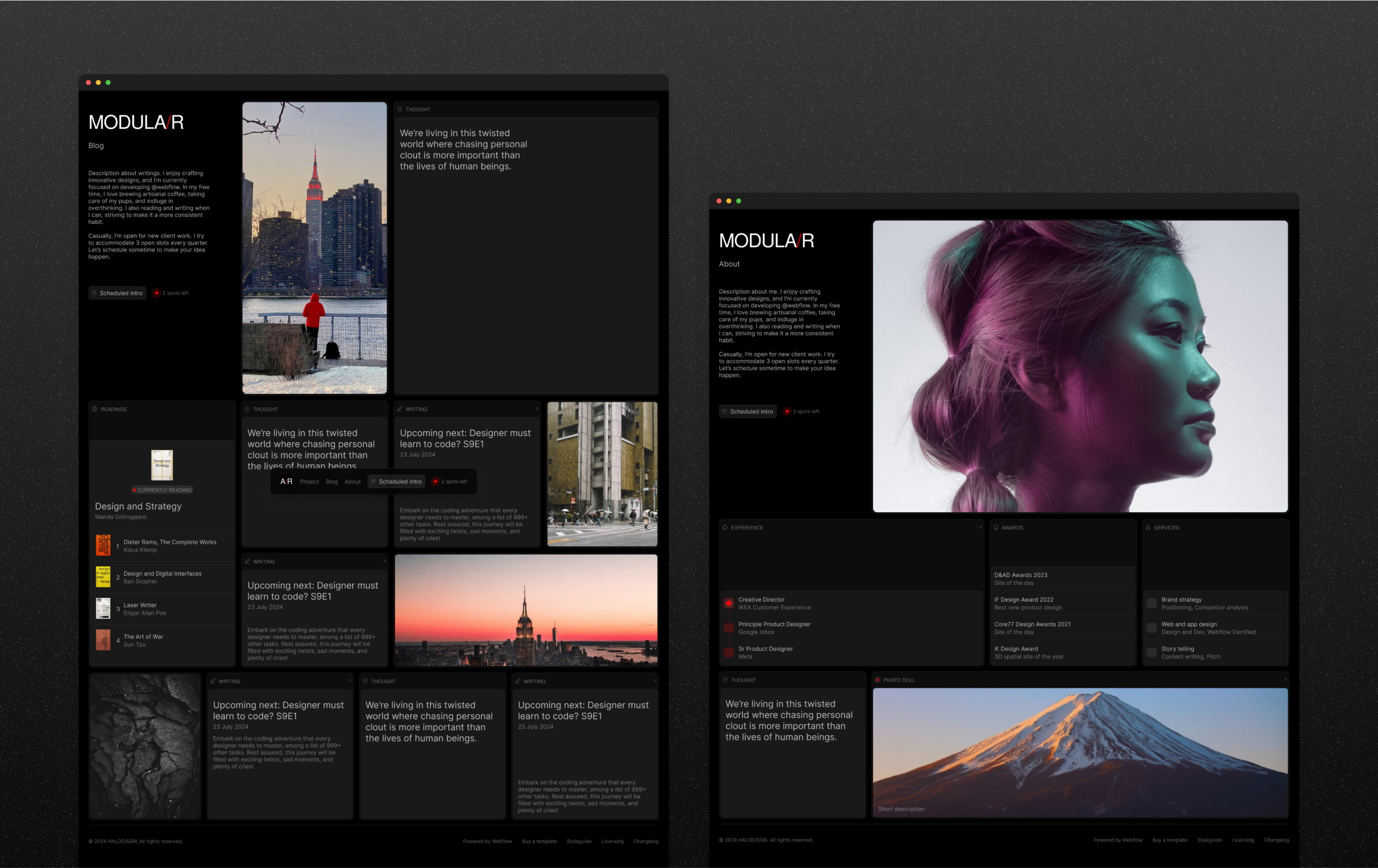 Example of Website Design In Figma