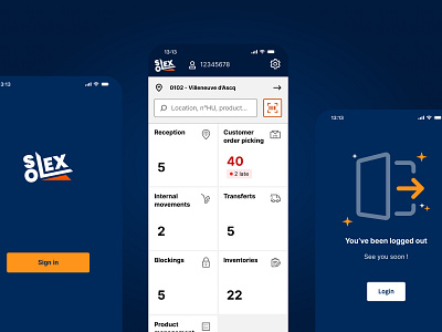 Solex design system experience map flowcharts flutter mobile application ui userflows ux ux mapping