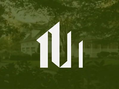 Number 11 Wellhouse Retreat logo branding combination logo design home house illustration initial initial logo logo minimalist modern modern logo number resort retreat vacation vila