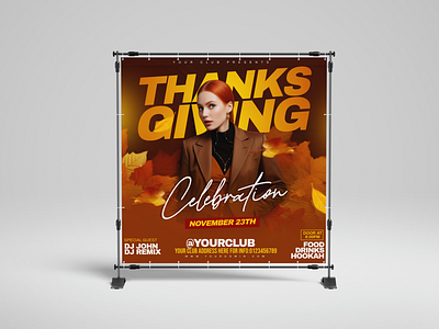 Thanks Giving Celebration Flyer flyer flyer design graphicdesign poster poster design thanks giving celebration flyer thanks giving flyer